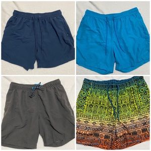 Lot of 4 Men’s Swim Suits